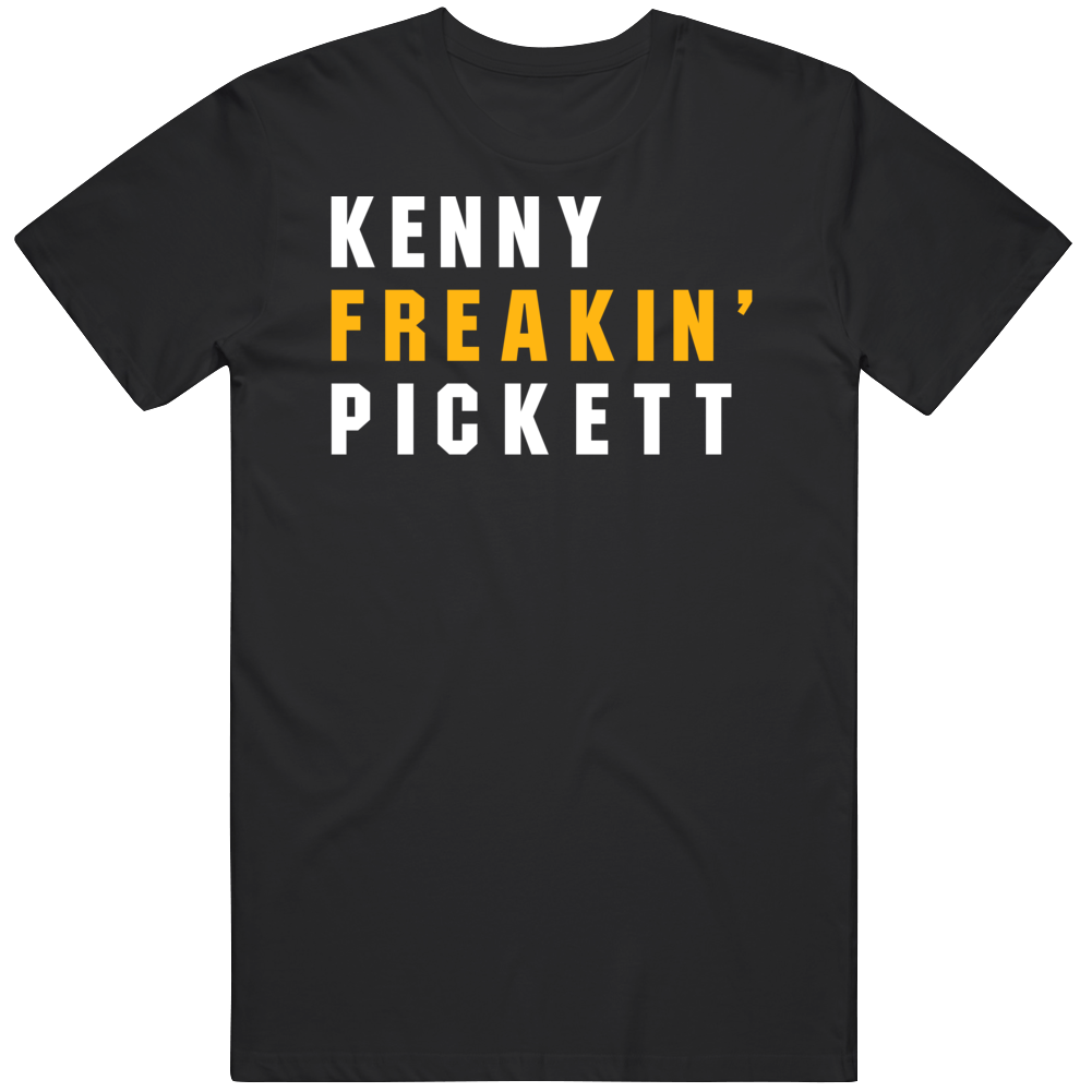 theSteelCityTshirts Kenny Pickett Freakin Pittsburgh Football Fan T Shirt Classic / Black / 3 X-Large