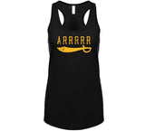 Arrrrr Pittsburgh Baseball Fan Distressed T Shirt