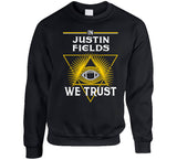 Justin Fields We Trust Pittsburgh Football Fan T Shirt