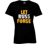 Russell Wilson Let Russ Forge  Pittsburgh Football Fan T Shirt