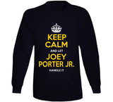 Joey Porter Jr Keep Calm Pittsburgh Football Fan T Shirt