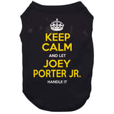 Joey Porter Jr Keep Calm Pittsburgh Football Fan T Shirt