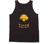 Andrew McCutchen Cutch Silhouette Pittsburgh Baseball Fan Distressed T Shirt