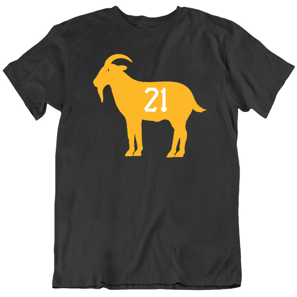 Roberto Clemente Goat 21 Pittsburgh Baseball Fan T Shirt