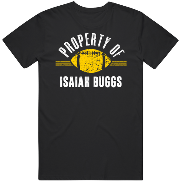 Isaiah Buggs Property Of Pittsburgh Football Fan T Shirt