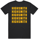 Alex Highsmith X5 Pittsburgh Football Fan T Shirt