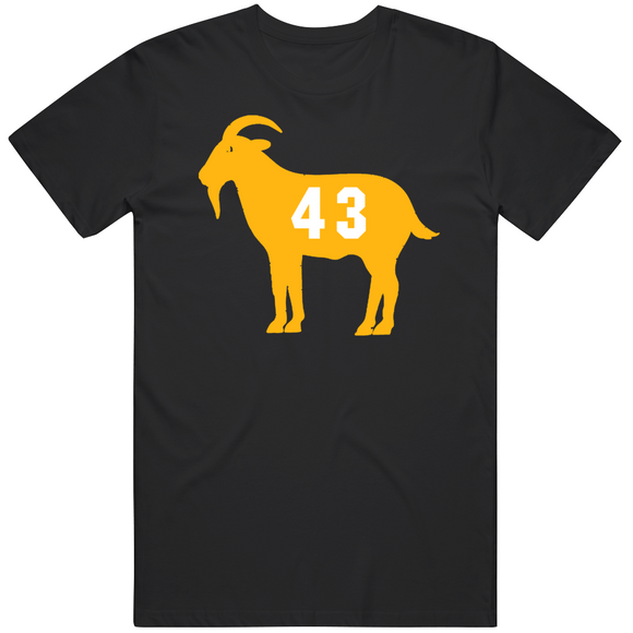 Troy Polamalu Goat 43 Pittsburgh Football Fan T Shirt