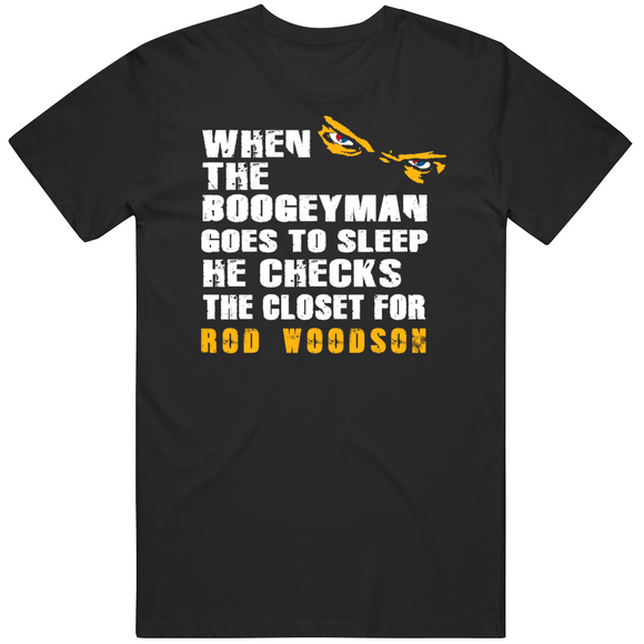 Rod Woodson Boogeyman Pittsburgh Football Fan T Shirt