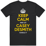 Casey DeSmith Keep Calm Pittsburgh Hockey Fan T Shirt