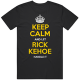 Rick Kehoe Keep Calm Pittsburgh Hockey Fan T Shirt