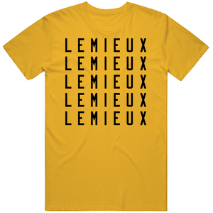 Mario Lemieux X5 Pittsburgh Hockey Fan V2 T Shirt