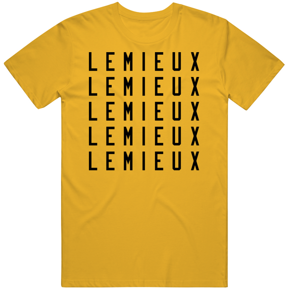Mario Lemieux X5 Pittsburgh Hockey Fan V2 T Shirt