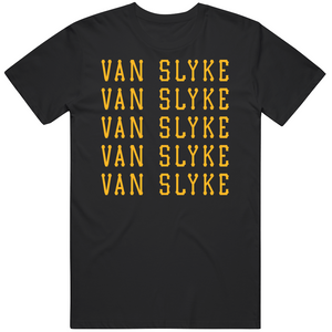 Andy Van Slyke X5 Pittsburgh Baseball Fan T Shirt