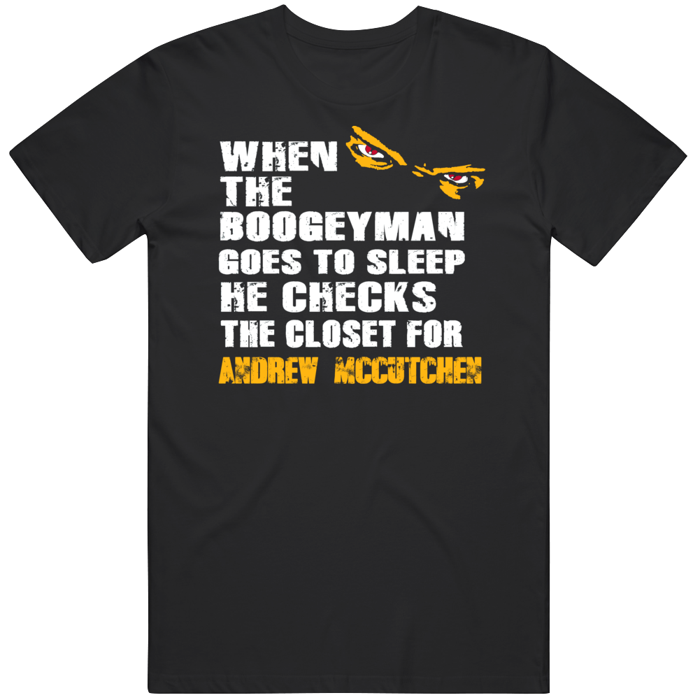 theSteelCityTshirts Andrew McCutchen Boogeyman Pittsburgh Baseball Fan T Shirt Premium / Black / Medium