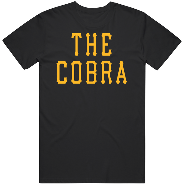 theSteelCityTshirts Dave Parker The Cobra Pittsburgh Baseball Fan T Shirt Classic / Black / 5 X-Large