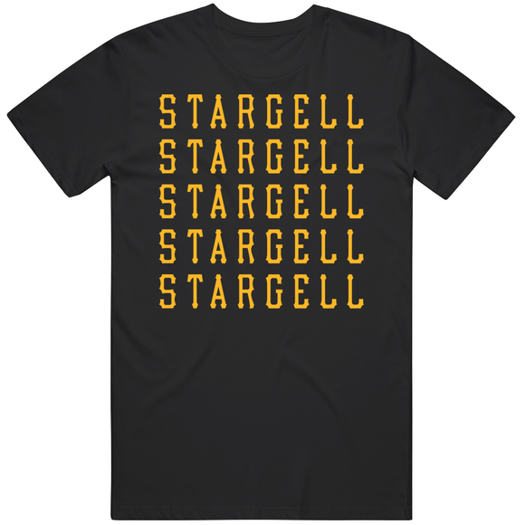 Willie Stargell X5 Pittsburgh Baseball Fan T Shirt