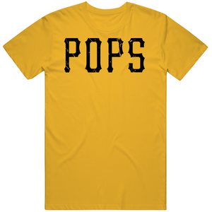 Willie Stargell Pops Pittsburgh Baseball Fan Distressed V2 T Shirt