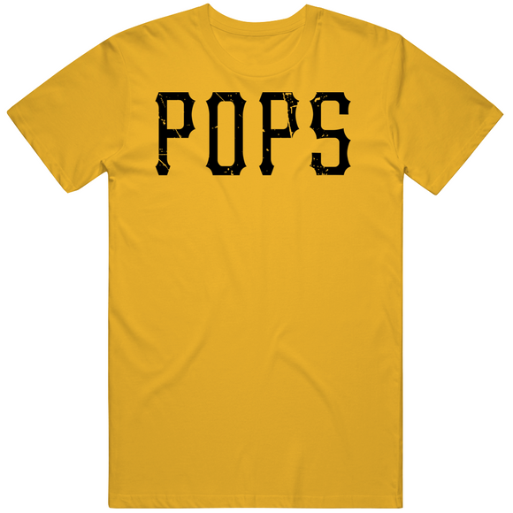 Willie Stargell Pops Pittsburgh Baseball Fan Distressed V2 T Shirt