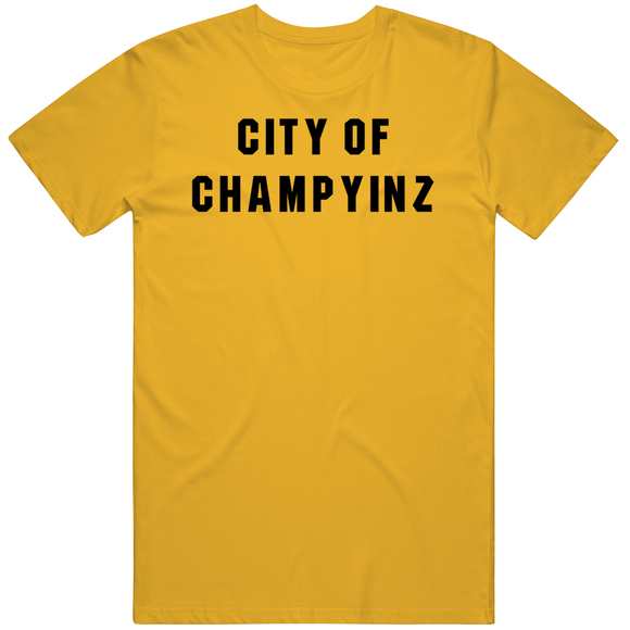 City Of Champyinz Pittsburgh Football Fan V2 T Shirt