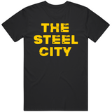 The Steel City Pittsburgh Baseball Hockey Football Fan T Shirt