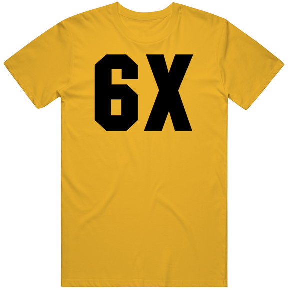 6 Championships 6x Pittsburgh Football Fan V2 T Shirt
