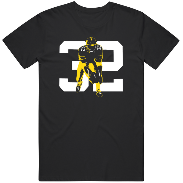 theSteelCityTshirts Franco Harris Immaculate Reception 50th Anniversary Pittsburgh Football Fan V2 T Shirt Ladies Premium / Black / Small