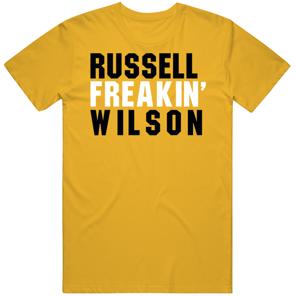 Russell Wilson Freakin Pittsburgh Football Fan V2 T Shirt