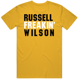 Russell Wilson Freakin Pittsburgh Football Fan V2 T Shirt