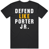 Joey Porter Jr Defend Like Pittsburgh Football Fan T Shirt