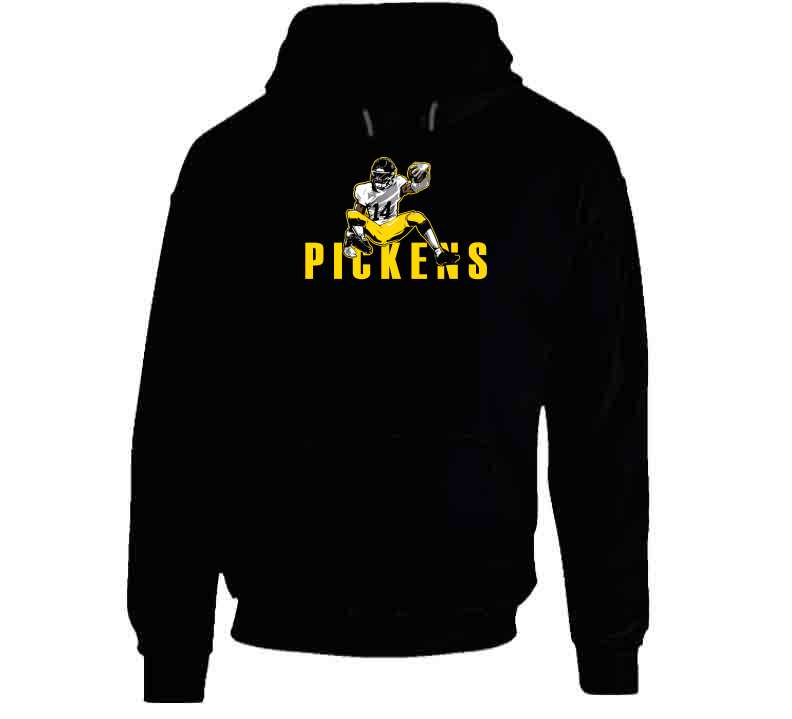 George Pickens Pittsburgh Steelers Men's Black by Midnight Mascot T-Shirt 