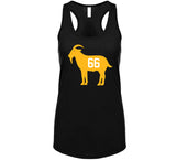 Mario Lemieux Goat 66 Pittsburgh Hockey Fan T Shirt