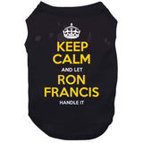 Ron Francis Keep Calm Pittsburgh Hockey Fan T Shirt