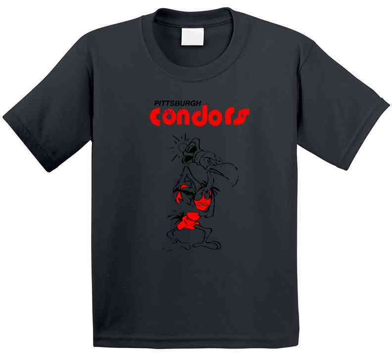 Pittsburgh Condors Logo Basketball Fan T Shirt – theSteelCityTshirts