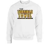 Pittsburgh Terrible Towel Football Fan Distressed T Shirt