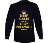 Troy Polamalu Keep Calm Pittsburgh Football Fan T Shirt