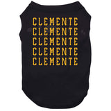 Roberto Clemente X5 Pittsburgh Baseball Fan T Shirt