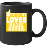 Najee Harris This Guy Loves Pittsburgh Football Fan T Shirt