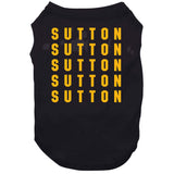 Cameron Sutton X5 Pittsburgh Football Fan T Shirt