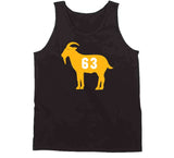 Dermontti Dawson Goat 63 Pittsburgh Football Fan T Shirt