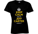 Jeff Carter Keep Calm Pittsburgh Hockey Fan T Shirt