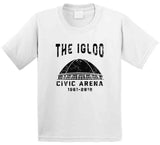 The Igloo Civic Arena Pittsburgh Hockey Fan T Shirt