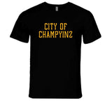 City Of Champyinz Pittsburgh Baseball Fan T Shirt