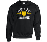 Isaiah Buggs Property Of Pittsburgh Football Fan T Shirt