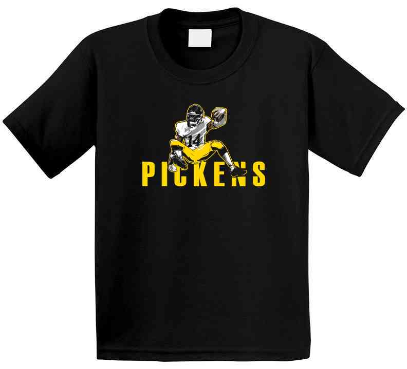 Air Pickens George Pickens Pittsburgh Football Fan T Shirt Kids / Black / 3T