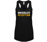 Franco Harris Immaculate Reception Pittsburgh Football Fan Distressed T Shirt