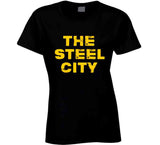 The Steel City Pittsburgh Baseball Hockey Football Fan T Shirt