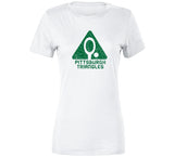 Pittsburgh Triangles Tennis Fan T Shirt