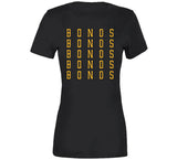 Barry Bonds X5 Pittsburgh Baseball Fan T Shirt