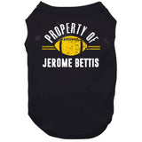 Jerome Bettis Property Of Pittsburgh Football Fan T Shirt