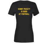 Kenny Pickett is Good at Football Pittsburgh Football Fan T Shirt